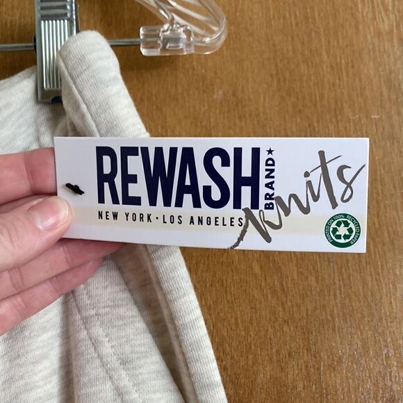 ReWash Oatmeal 4 Pocket Joggers - Picture 7 of 7